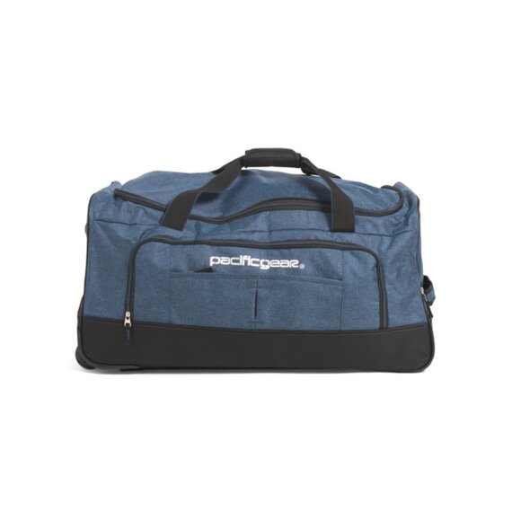 TRAVELERS CHOICE Navy 30in Rolling Duffel - Picture 1 of 2
